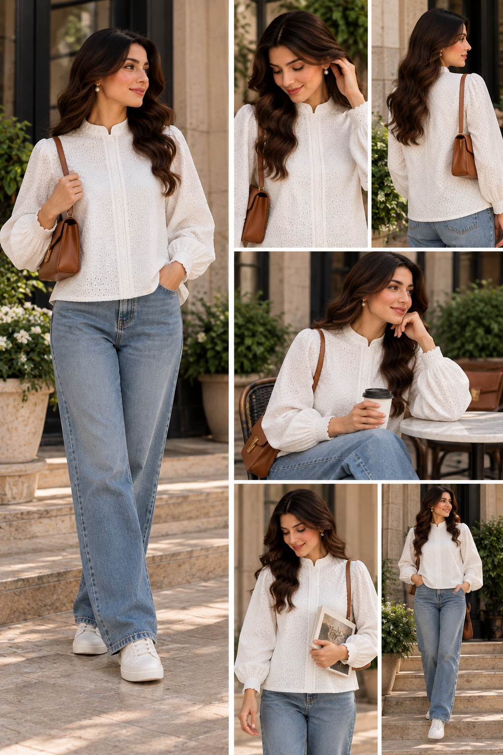 Ivory Bloom Shirt
